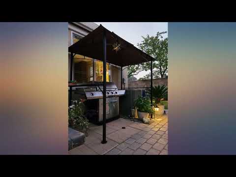 Grill Gazebo 8'x 5' Barbecue Canopy BBQ Gazebo Canopy Tent wAir Vent Double review by Norris Griffin
