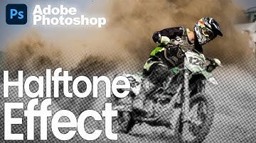 How to Create Dotted Halftone Effect in Photoshop