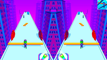 Roof Rails Update Gameplay Walkthrough (iOS,Android) Walkthrough Part-5 SHAPE GAMES SG