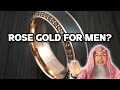 Rose gold permissible for men assim al hakeem jal