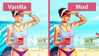 GTA 5 – CryingLighting's FX 2.0 + Mod Community Graphics 2.4 vs. Vanilla Comparison [60fps][FullHD]
