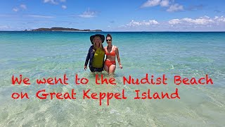 We went to the Nudist Beach on Great Keppel Island