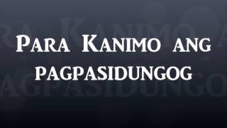 Video thumbnail of "PASIDUNGGAN KA (Praise and Worship Song) by: SANGYAW BAND"