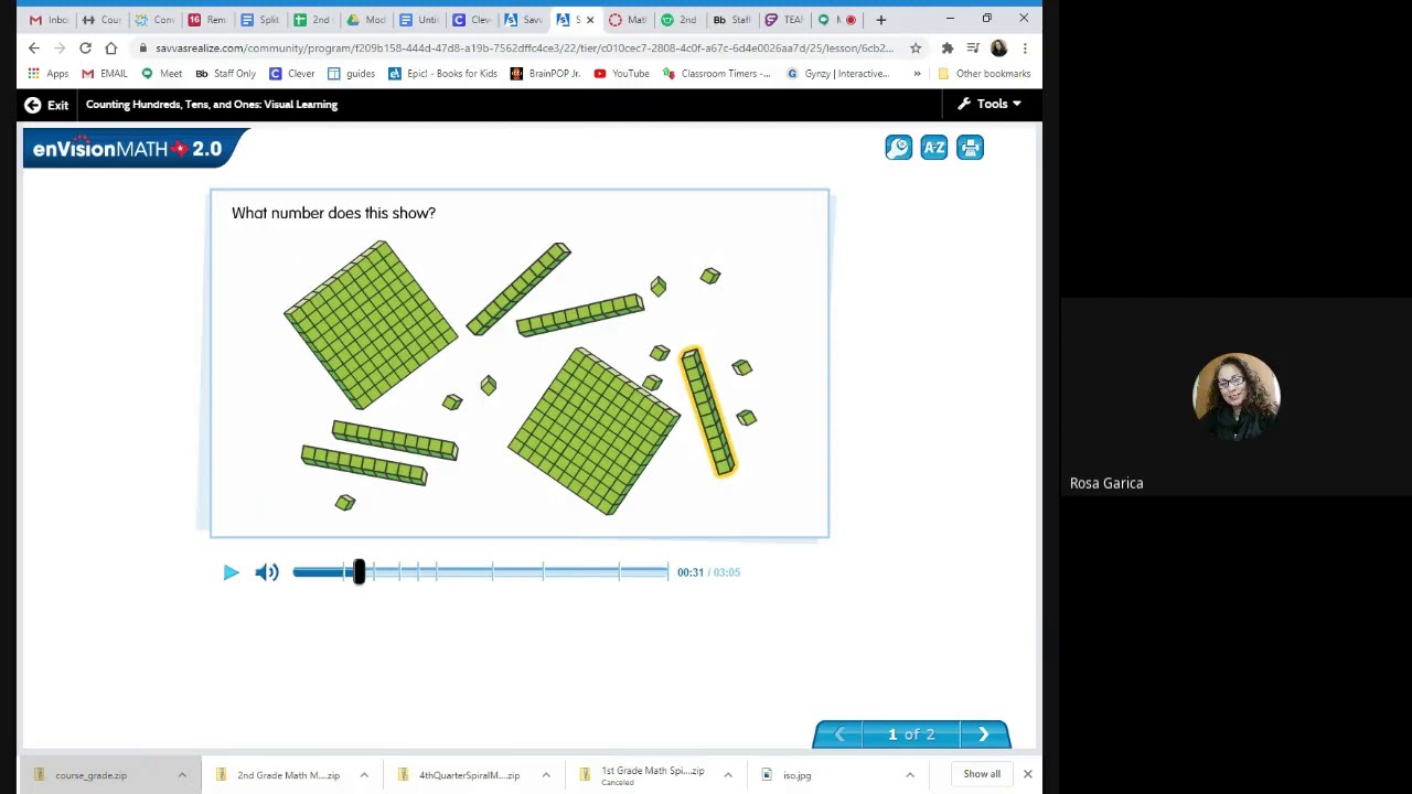 Counting Hundreds, Tens and Ones - YouTube