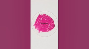 How to make Magenta Color #magenta #colormixing #paintmixing #mixedcolors #mixing  #asmr #shorts