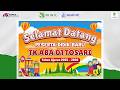🎨🧕 Desain Banner Selamat Datang Peserta Didik Baru TK ABA: Konsep Sunset Cerah & Artistik!