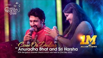 "COME ON DARLING"From Annayya By Anuradha Bhat & Sri Harsha At 60th Bengaluru Ganesh Utsava-2022