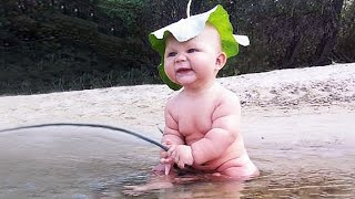 Funny baby outdoor moments #2