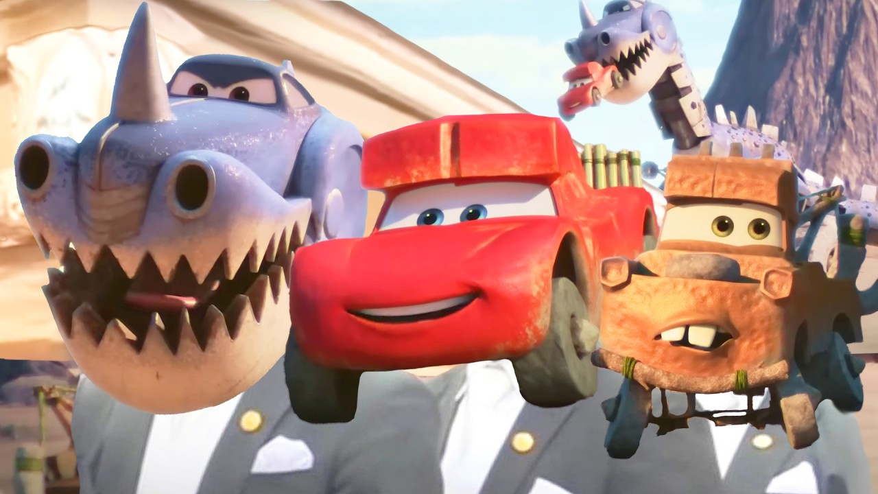 Dino Park (McQueen & Mater & Tyranamissiasaurus Rex) - Coffin Dance Song (Cover)