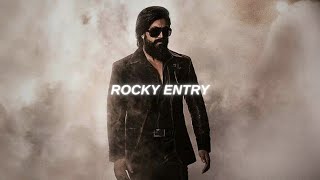 Rocky Entry BGM - Slowed   Reverb | Yash | KGF 2 🔥