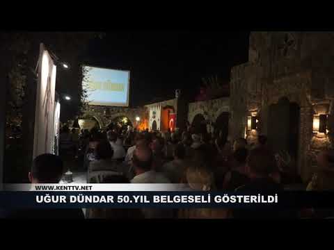 UĞUR DÜNDAR 50 YIL BELGESELİ GÖSTERİLDİ