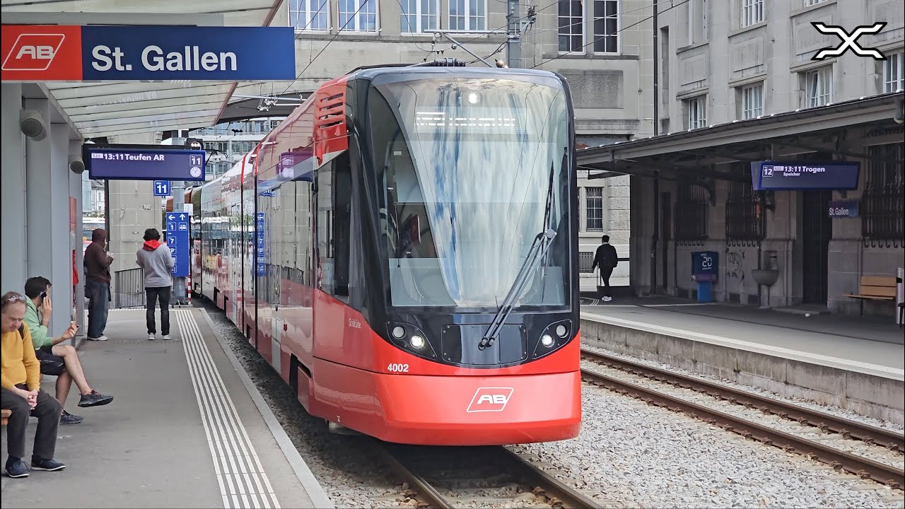 S-Bahn St. Gallen | Stadler Tango | Appenzeller Bahnen | Switzerland