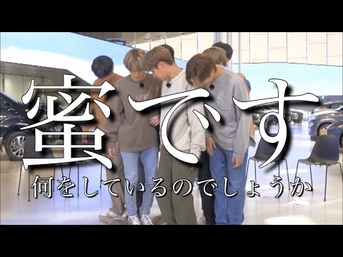 【BTS日本語字幕】 そんなにくっついて何をしてるんですか？