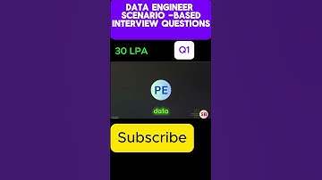 Interviewvragen en -antwoorden voor Data Engineer Scenario-gebaseerd AWS Q1