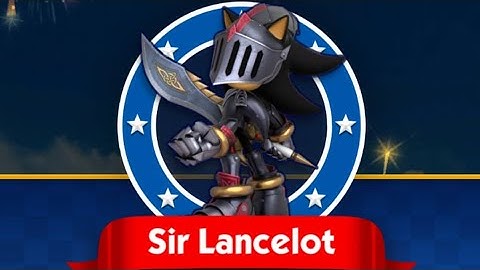 Sonic Dash - Sir Lancelot Event - Sir Lancelot Unlocked - (40 min) Gameplay