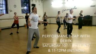 Performance Tap with Derek - Pineapple Dance Studios