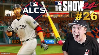 I FOUND ALL THE CLUTCH FOR THE ALCS! | MLB The Show 24 | Road to the Show #26