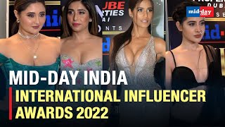 Celebs Attend The Mid-Day India International Influencer Awards 2022