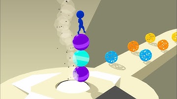 STACK RIDER 🟡💕- All Levels Gameplay Android, iOS