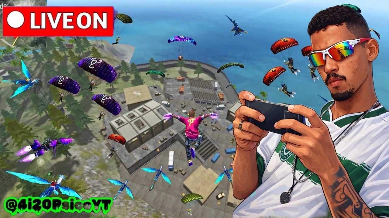 SEXTOUUU🔥  NOVA TEMPORADA BR RANK S50 🔥 FREE FIRE AO VIVO 💚