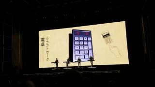 Kraftwerk - Arena di Verona - Pocket Calculator