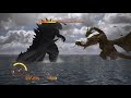 GODZILLA PS4 : Godzilla 2014 vs King Ghidorah and Anguirus