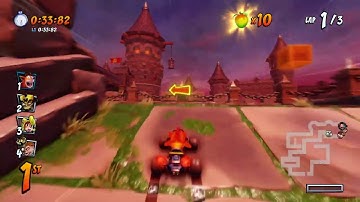 Crash™ Team Racing Nitro-Fueled - Adventure mode ( classic ) - Cortex Castle