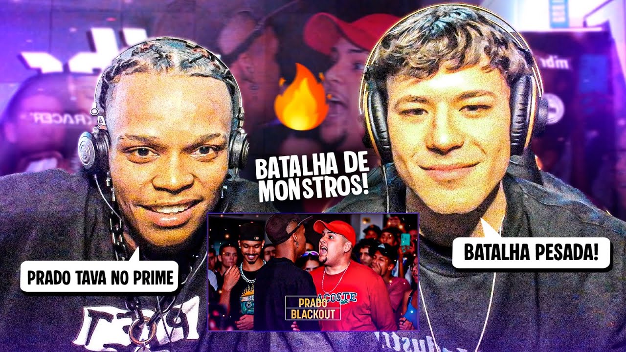 APOLLO E BLACKOUTT REAGEM A PRADO x BLACKOUT | 2 FASE | 77ª BATALHA DA NORTE