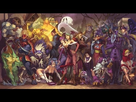 Darkstalkers Resurrection : Darkstalkers 3 Ranked Matches #3 On Xbox 360