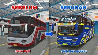 Aku Beli Bus Ori Termahal \u0026 Modifikasi Penuh di BUSSID Update V. 4.4!