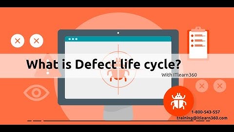 What is defect life cycle? Manual Testing training | Interview question  | ITlearn360