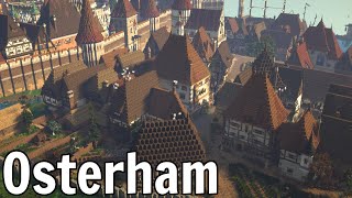 Finishing  This Huge Medieval Minecraft City | Osterham 27