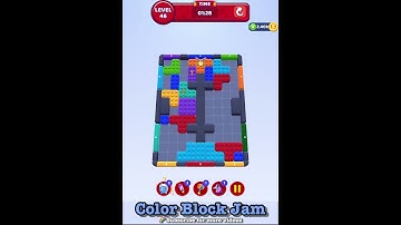 【Color Block Jam】Level 46 gameplay walkthrough #puzzle #walkthrough #asmr #gaming #strategy