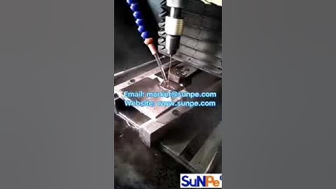 SuNPe provides a proccess for fine hole, that is using a fine hole discharge machine to dril.