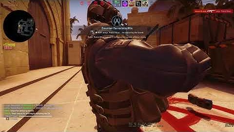 1v5 Ninja defuse Mirage CS:GO