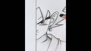 Goku drawing #drawing #drawingtutorial #artvideo #satisfying #art #animedrawing #viral