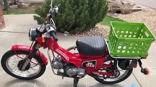 1984 Honda Trail 110 review CT110 CT CT90