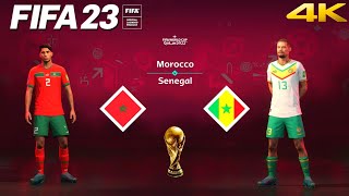 FIFA 23 - Morocco vs. Senegal - FIFA World Cup Qatar Final | PS5™ Gameplay [4K 60FPS] Next Gen