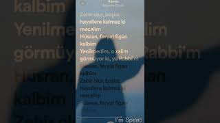 Hüsran - Mustafa Ceceli speed up lyrics Resimi