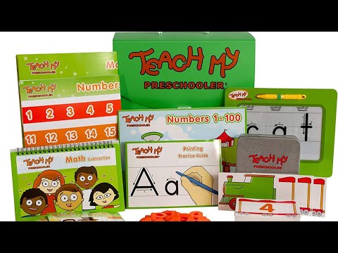 Teach My Preschooler Learning Kit  (amazing Teaching Tool)