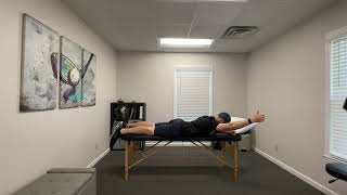 Prone shoulder scaption Y