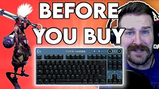 GameStop's Logitech PRO Keyboard Unboxing and Review!! League of Legends Edition