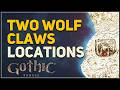 Two Wolf Claws Location Gothic 1 Remake