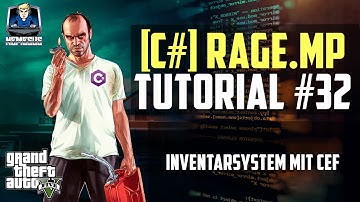 RageMP Scripting Tutorial #32 - Inventarsystem mit CEF #6 [C#/Javascript] [ENG Subtitles]