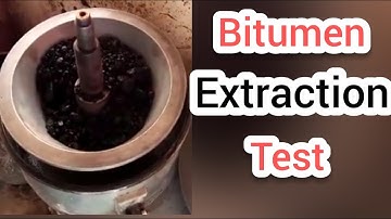 Bitumen Extraction Test | Bitumen Content Test | Urdu / Hindi | All About Civil Engineer