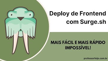 Deploy de Frontend em 2 minutos - Surge.sh