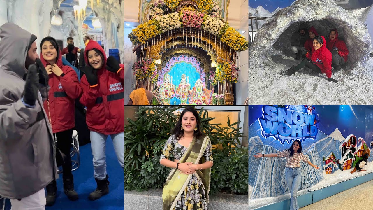 Cousin’s Day Out || Snow World || Hum Gye ISKCON Temple || Mumbai
