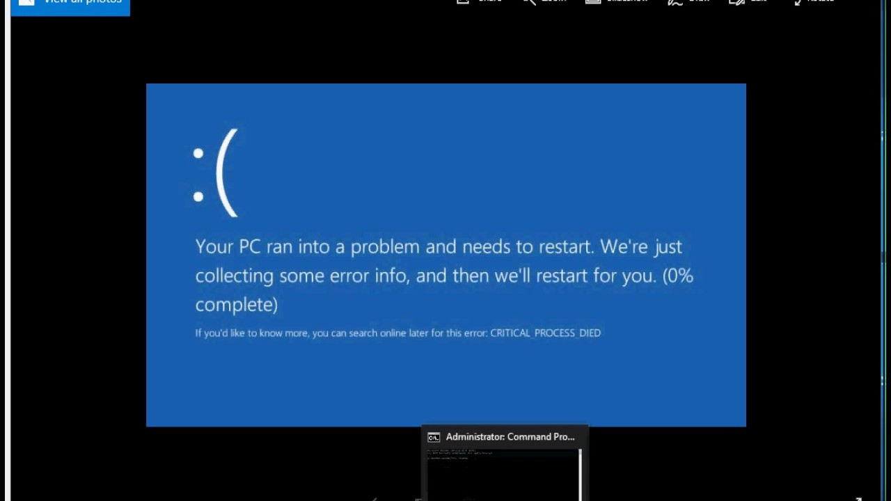 Синий экран windows 10 critical process died. Ошибка critical process died. Экран смерти Windows 10 critical. Синий экран смерти Windows 10 critical process died. Black Screen of Death Windows 10.