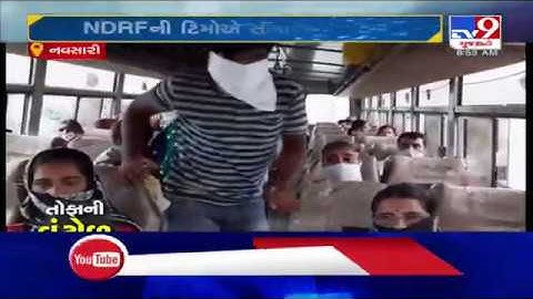 Navsari: Ahead of cyclone 