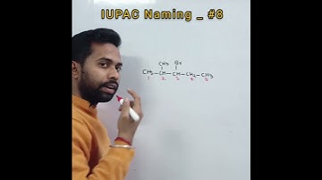 IUPAC 3-Bromo, 2-methyl pentane  #shorts #cbse #neet #jee #youtubeshorts